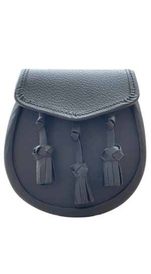 Black Leather Day Sporran